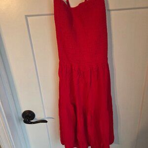 Halara red‎ dress